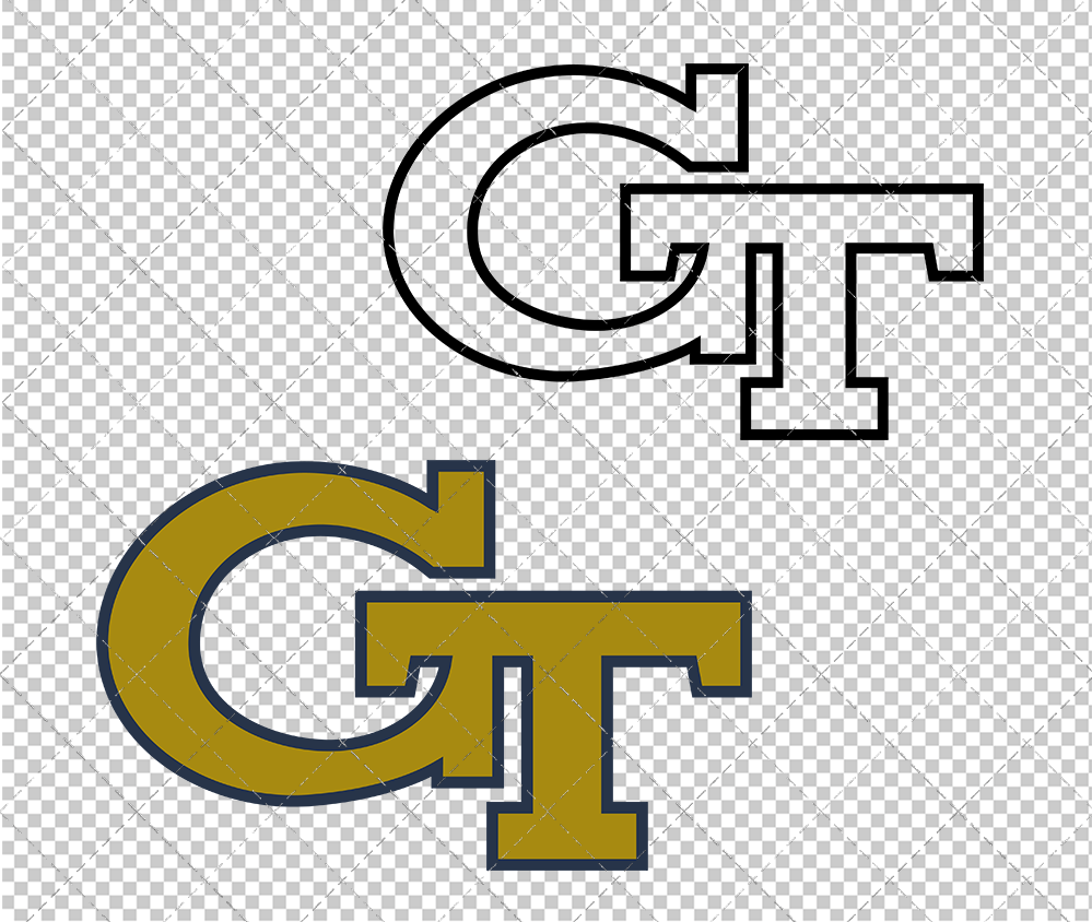 Georgia Tech Yellow Jackets 2026, Svg, Dxf, Eps, Png - SvgShopArt