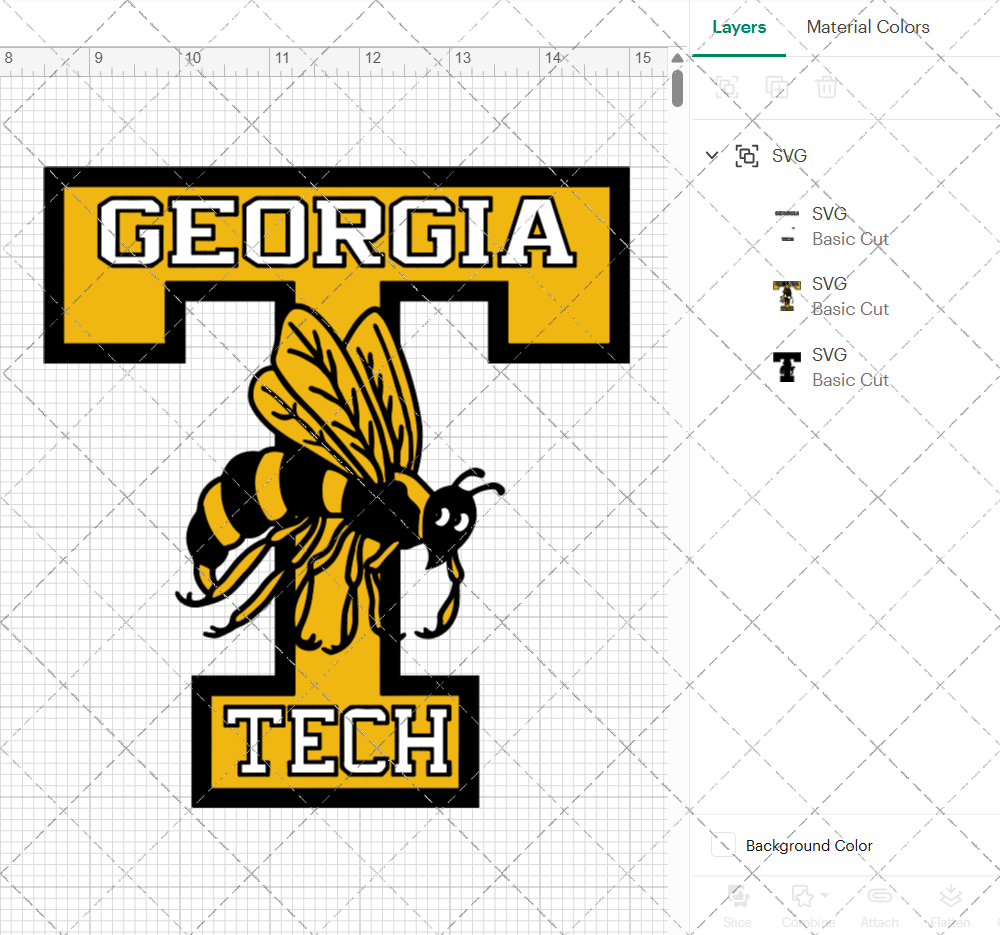 Georgia Tech Yellow Jackets Alternate 1938, Svg, Dxf, Eps, Png - SvgShopArt