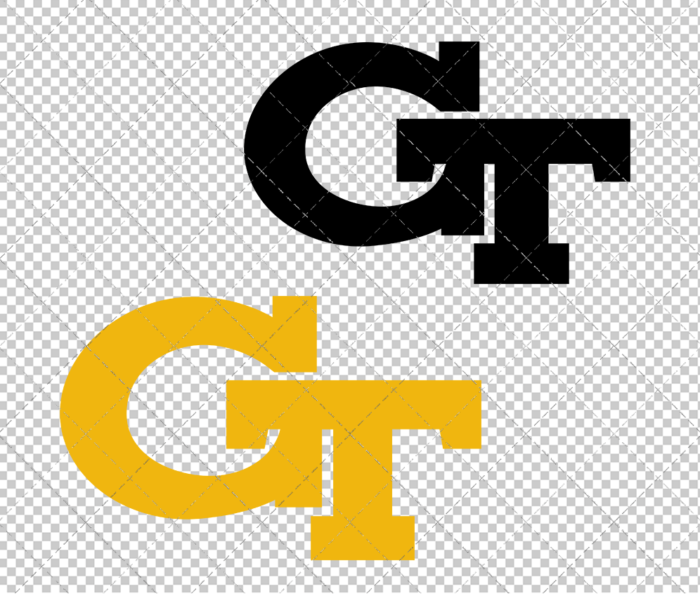 Georgia Tech Yellow Jackets Alternate 1967, Svg, Dxf, Eps, Png - SvgShopArt
