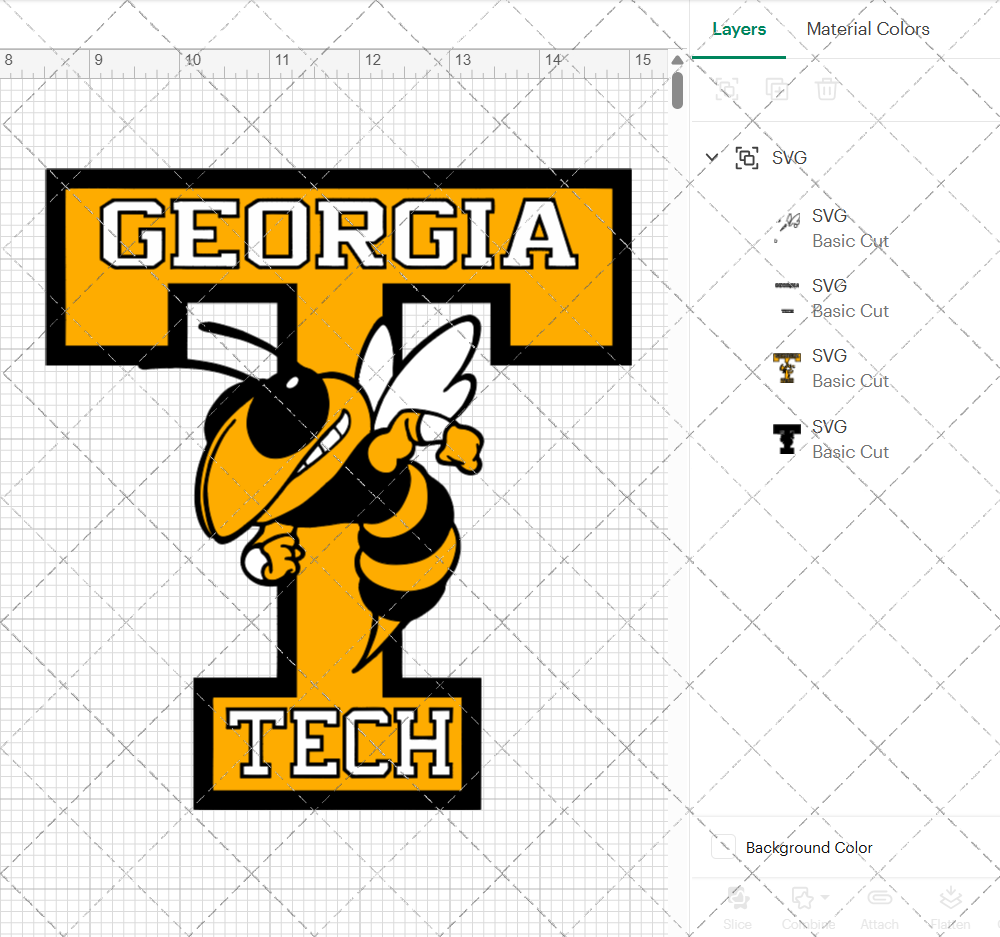 Georgia Tech Yellow Jackets Alternate 1985 002, Svg, Dxf, Eps, Png - SvgShopArt