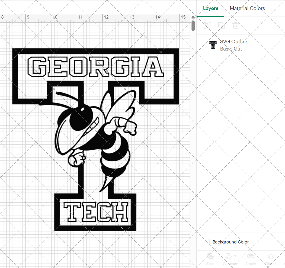 Georgia Tech Yellow Jackets Alternate 1985 002, Svg, Dxf, Eps, Png - SvgShopArt