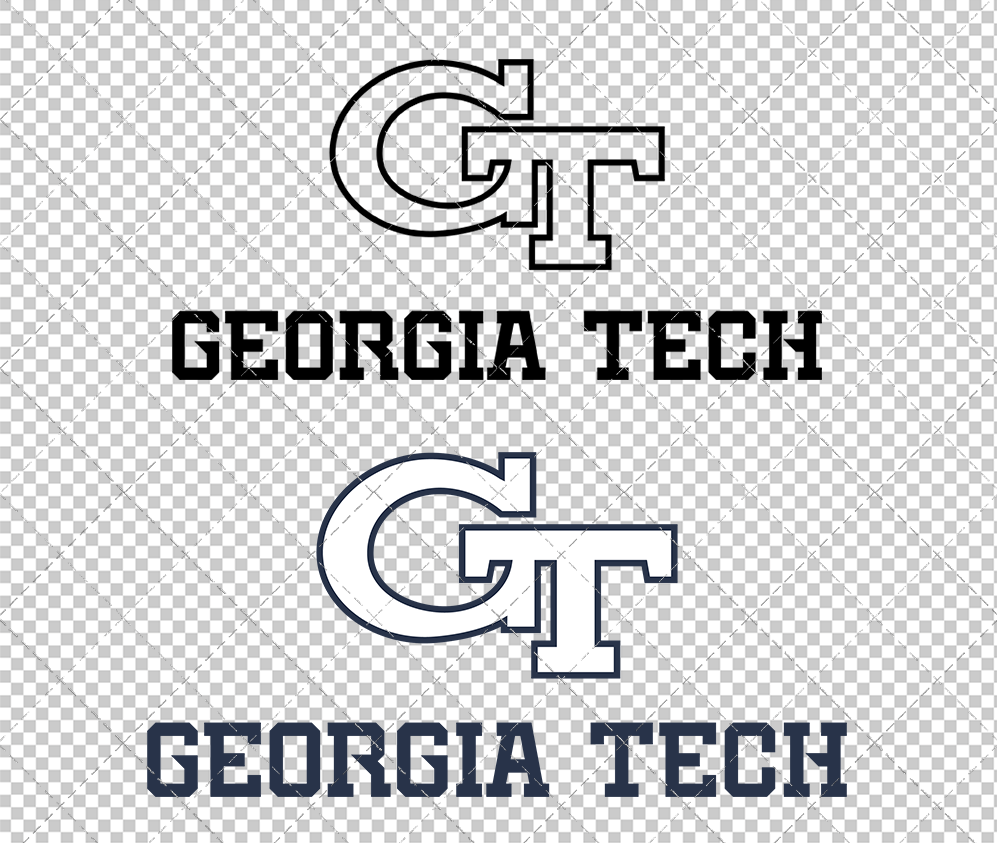 Georgia Tech Yellow Jackets Alternate 2026 002, Svg, Dxf, Eps, Png - SvgShopArt