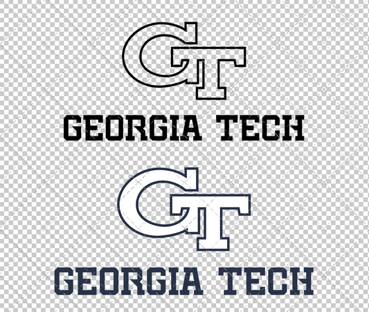 Georgia Tech Yellow Jackets Alternate 2026 002, Svg, Dxf, Eps, Png - SvgShopArt