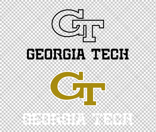 Georgia Tech Yellow Jackets Alternate 2026 003 Svg, Dxf, Eps, Png - SvgShopArt