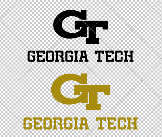 Georgia Tech Yellow Jackets Alternate 2026 004, Svg, Dxf, Eps, Png - SvgShopArt
