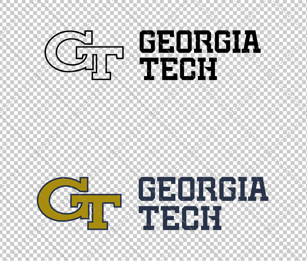 Georgia Tech Yellow Jackets Alternate 2026 006, Svg, Dxf, Eps, Png - SvgShopArt