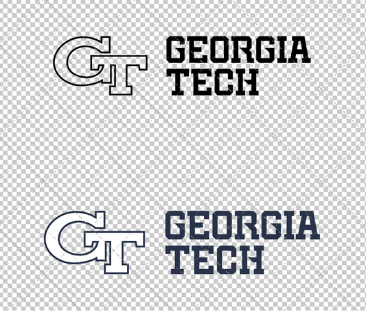 Georgia Tech Yellow Jackets Alternate 2026 007, Svg, Dxf, Eps, Png - SvgShopArt