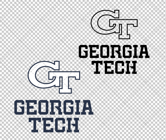 Georgia Tech Yellow Jackets Alternate 2026 012, Svg, Dxf, Eps, Png - SvgShopArt