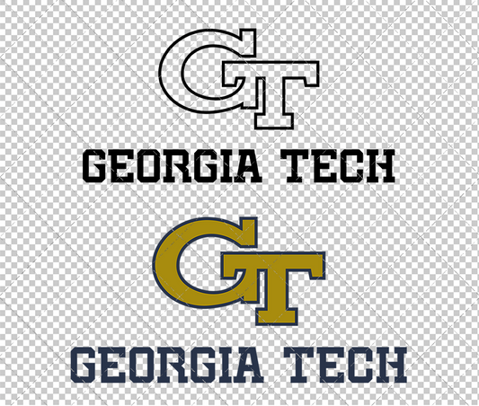 Georgia Tech Yellow Jackets Alternate 2026, Svg, Dxf, Eps, Png - SvgShopArt