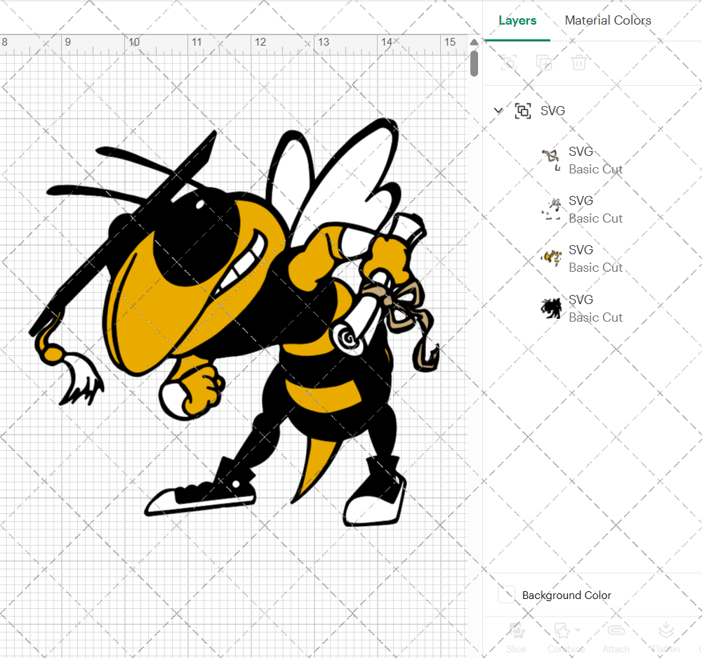 Georgia Tech Yellow Jackets Mascot 1999 002, Svg, Dxf, Eps, Png - SvgShopArt