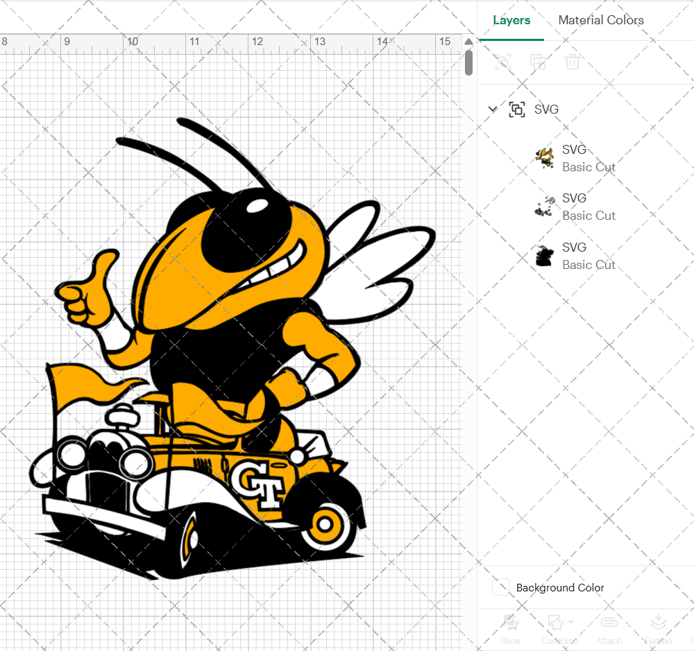Georgia Tech Yellow Jackets Secondary 1985, Svg, Dxf, Eps, Png - SvgShopArt