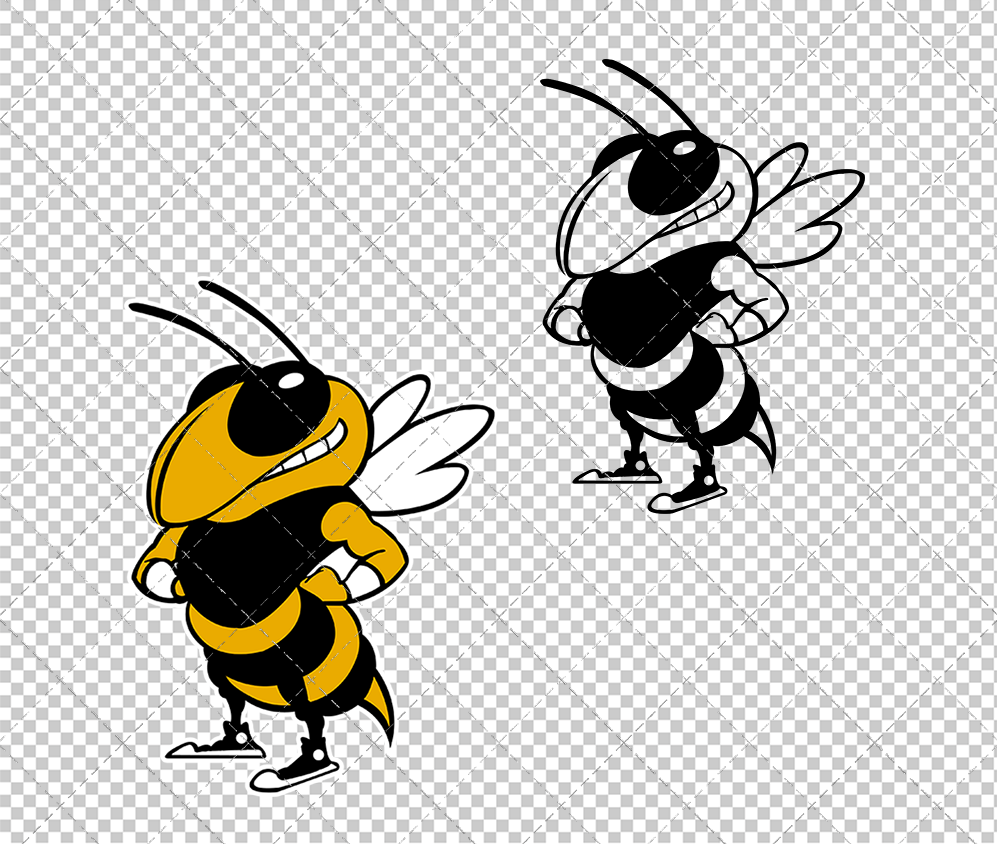 Georgia Tech Yellow Jackets Secondary 1999, Svg, Dxf, Eps, Png - SvgShopArt