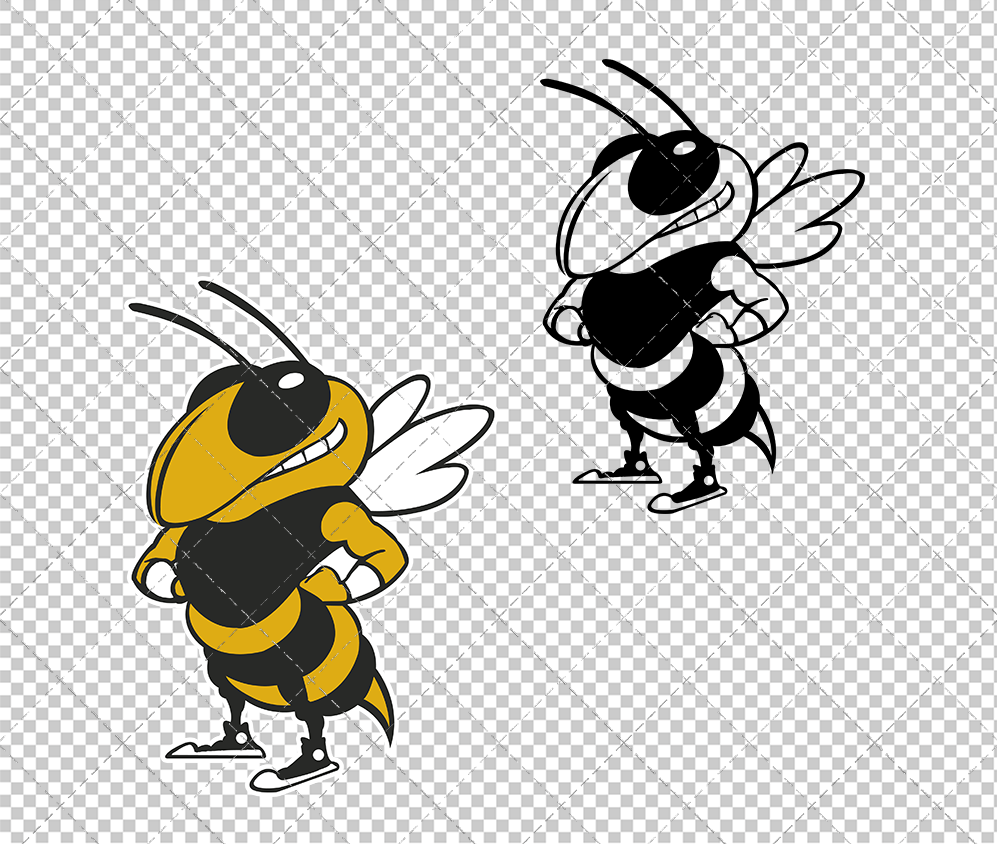 Georgia Tech Yellow Jackets Secondary 2026 007, Svg, Dxf, Eps, Png - SvgShopArt