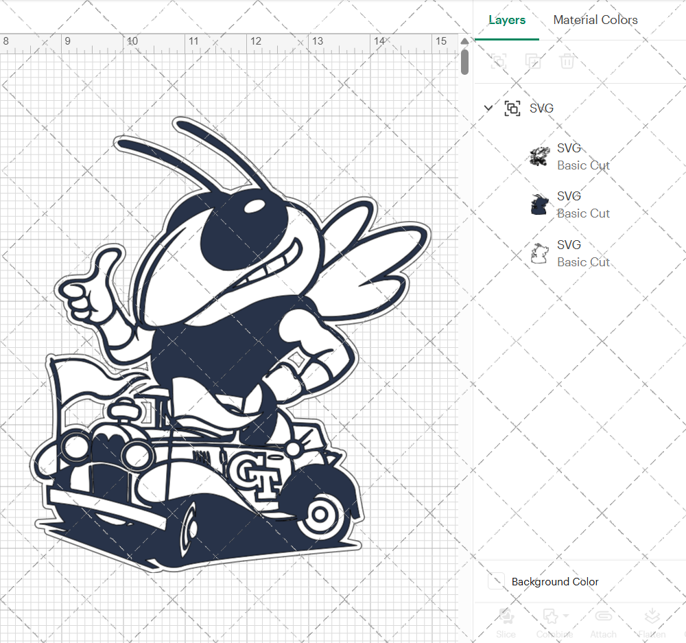 Georgia Tech Yellow Jackets Secondary 2026 011, Svg, Dxf, Eps, Png - SvgShopArt
