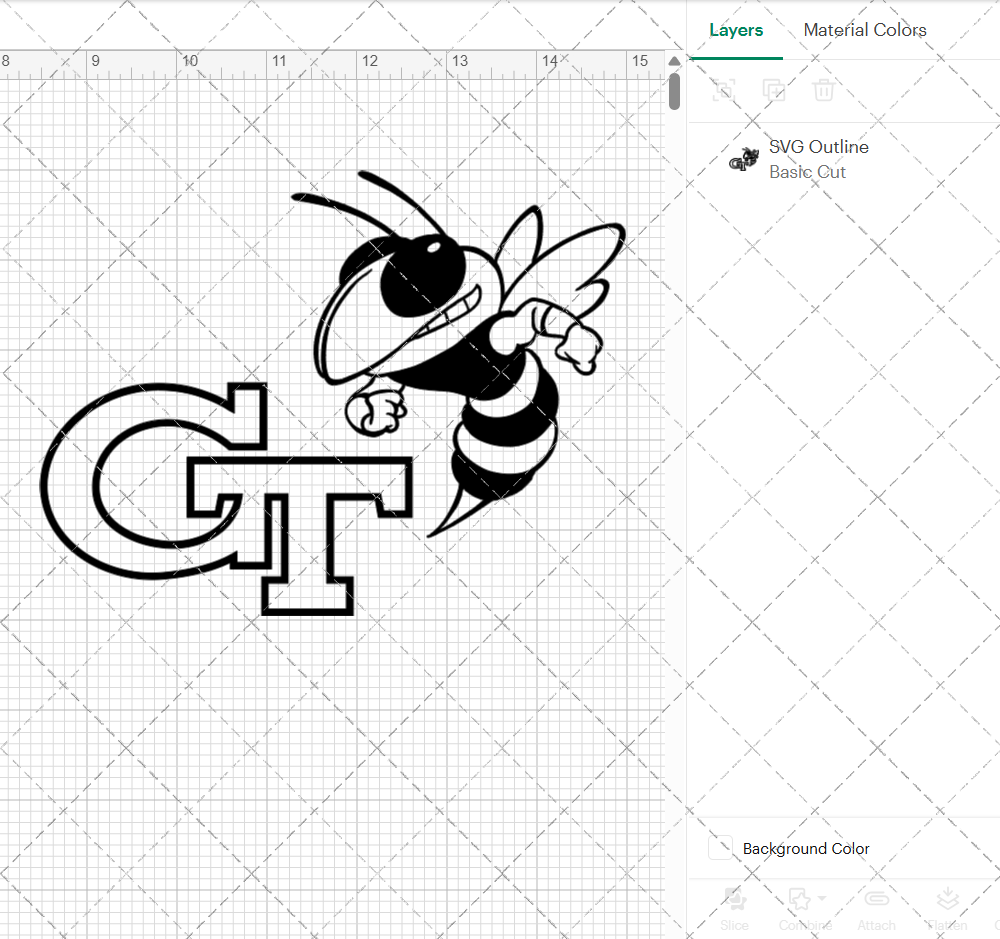 Georgia Tech Yellow Jackets Secondary 2026 012, Svg, Dxf, Eps, Png - SvgShopArt