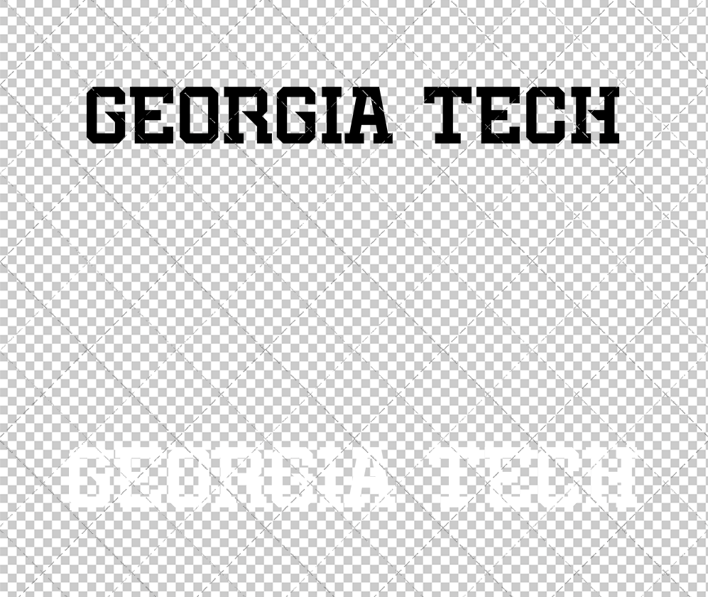 Georgia Tech Yellow Jackets Wordmark 2026 003, Svg, Dxf, Eps, Png - SvgShopArt