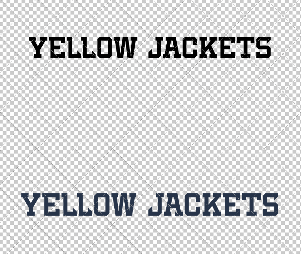 Georgia Tech Yellow Jackets Wordmark 2026 010, Svg, Dxf, Eps, Png - SvgShopArt
