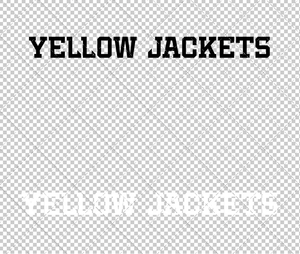 Georgia Tech Yellow Jackets Wordmark 2026 012, Svg, Dxf, Eps, Png - SvgShopArt