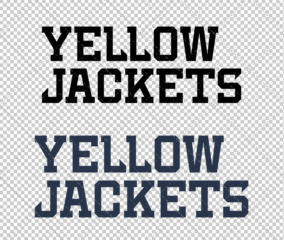 Georgia Tech Yellow Jackets Wordmark 2026 013, Svg, Dxf, Eps, Png - SvgShopArt