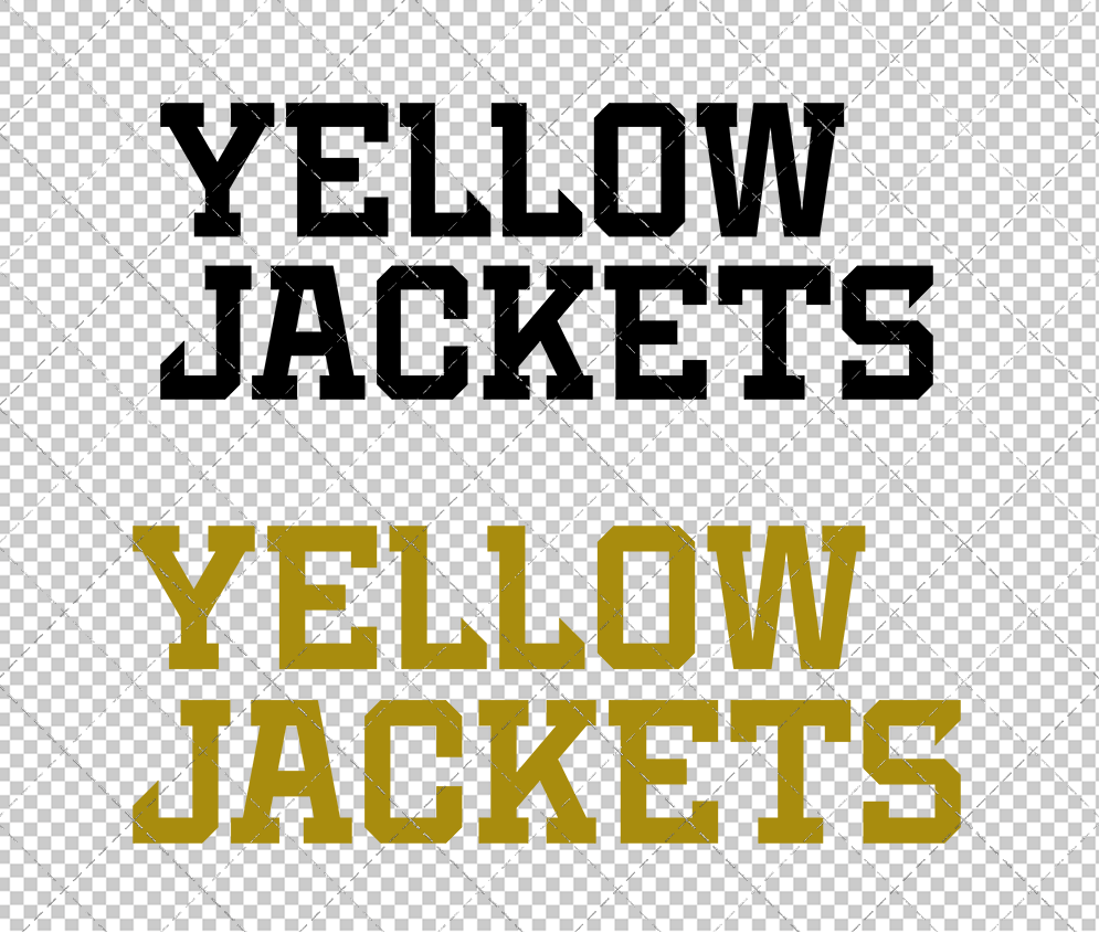 Georgia Tech Yellow Jackets Wordmark 2026 014, Svg, Dxf, Eps, Png - SvgShopArt