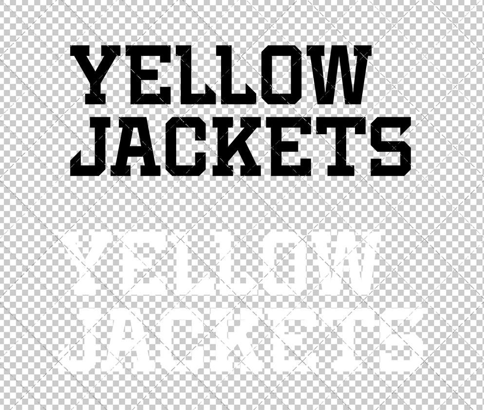 Georgia Tech Yellow Jackets Wordmark 2026 015, Svg, Dxf, Eps, Png - SvgShopArt