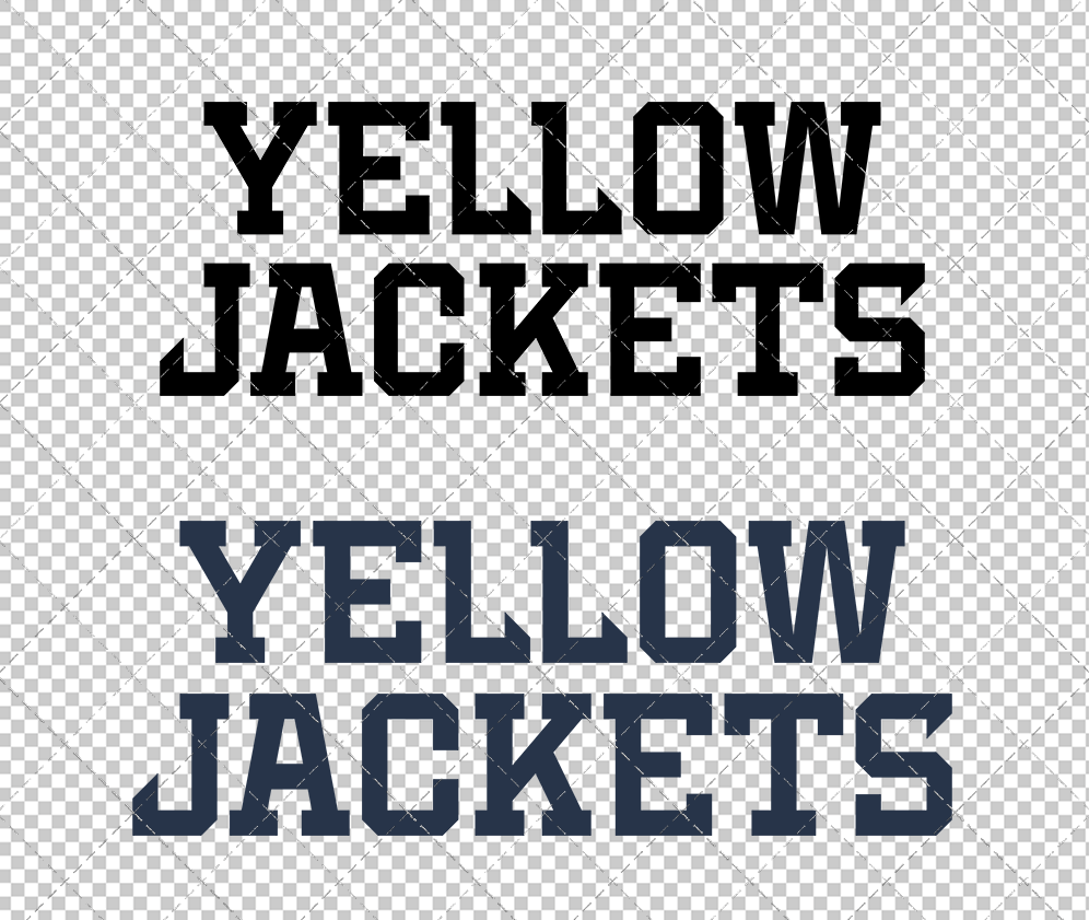 Georgia Tech Yellow Jackets Wordmark 2026 016, Svg, Dxf, Eps, Png - SvgShopArt