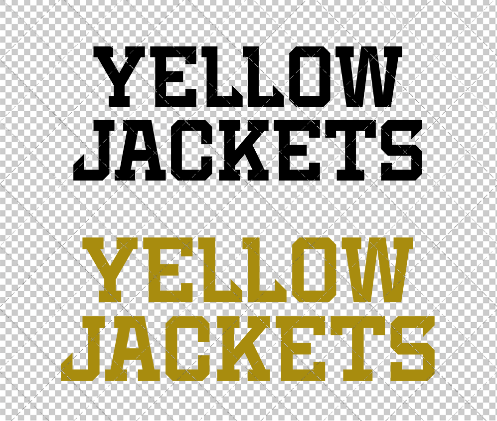 Georgia Tech Yellow Jackets Wordmark 2026 017, Svg, Dxf, Eps, Png - SvgShopArt