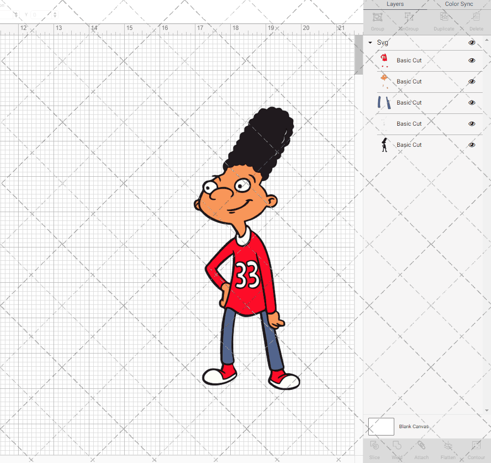 Gerald Johanssen - Hey Arnold, Svg, Dxf, Eps, Png SvgShopArt