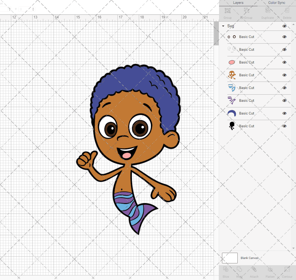 Goby - Bubble Guppies, Svg, Dxf, Eps, Png SvgShopArt