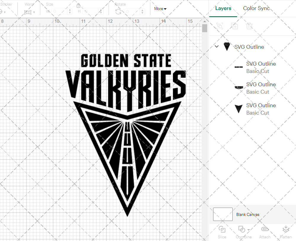Golden State Valkyries 2025, Svg, Dxf, Eps, Png