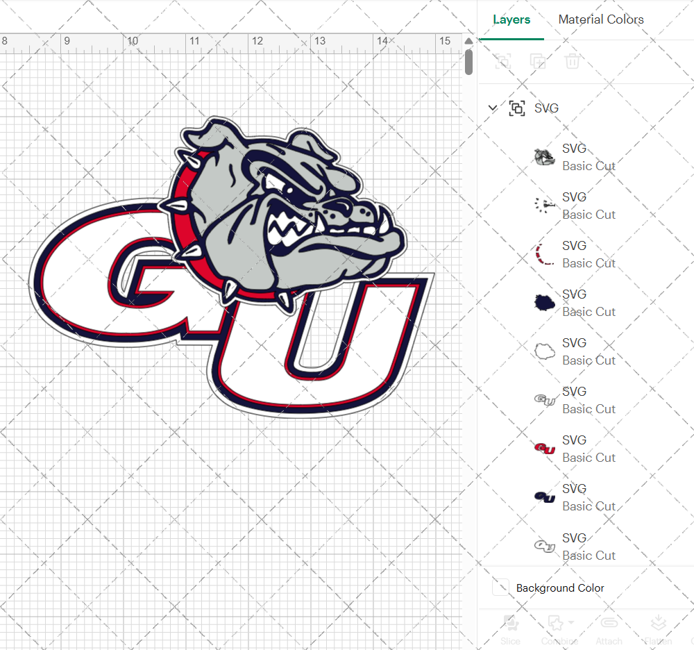 Gonzaga Bulldogs Secondary 2011 002, Svg, Dxf, Eps, Png - SvgShopArt