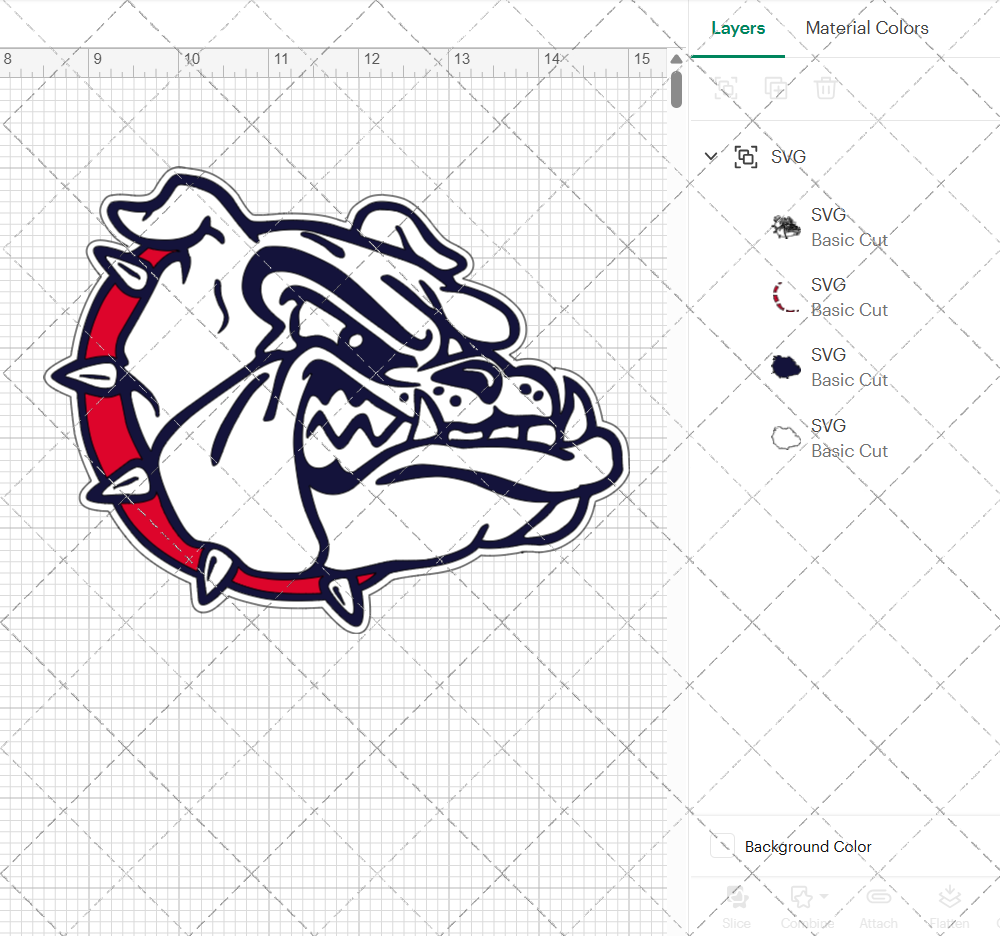 Gonzaga Bulldogs Secondary 2011 005, Svg, Dxf, Eps, Png - SvgShopArt