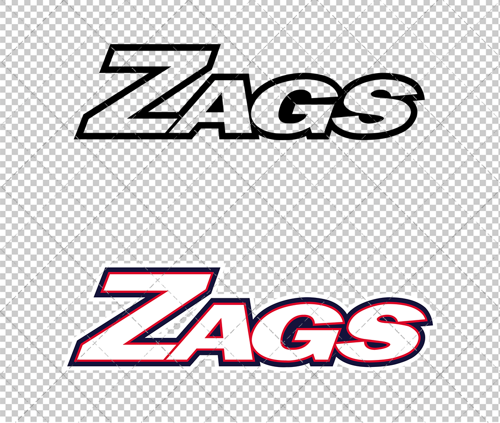 Gonzaga Bulldogs Secondary 2011 006, Svg, Dxf, Eps, Png - SvgShopArt