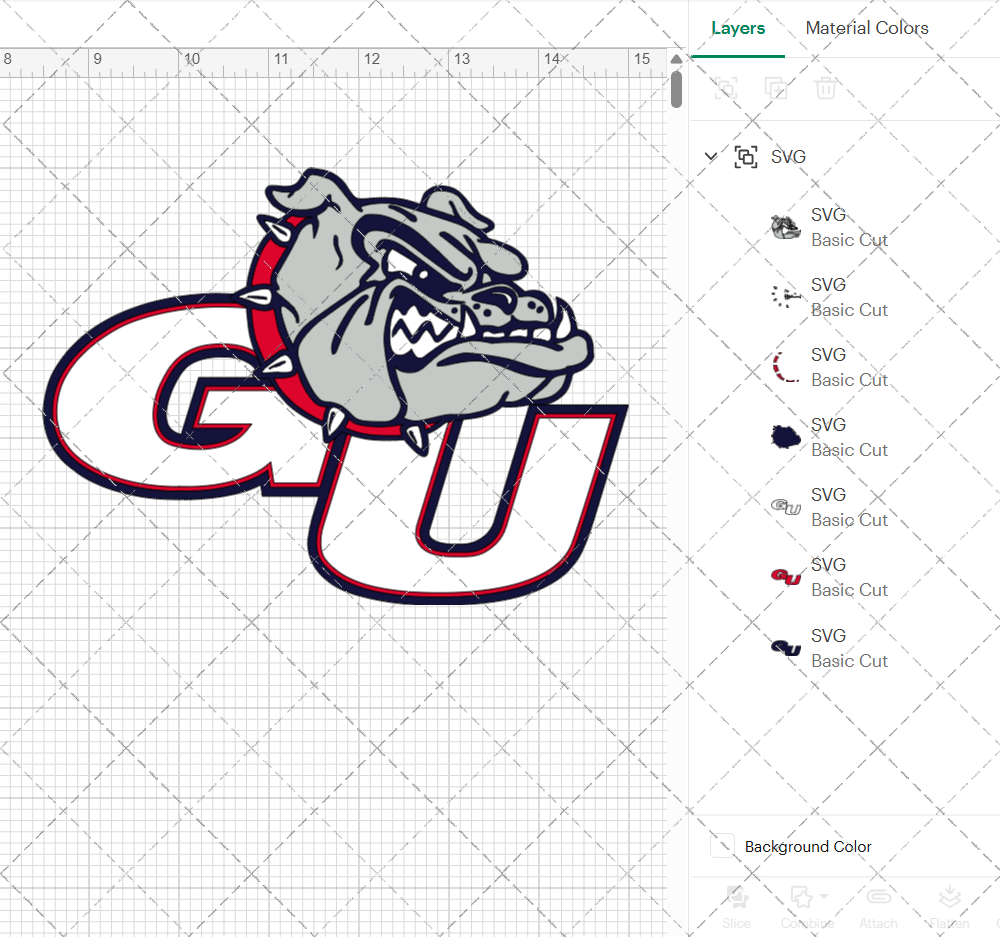 Gonzaga Bulldogs Secondary 2011, Svg, Dxf, Eps, Png - SvgShopArt