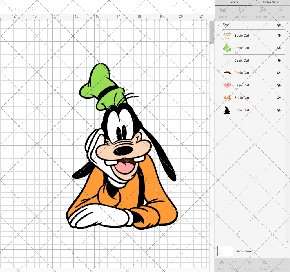 Goofy 002, Svg, Dxf, Eps, Png SvgShopArt