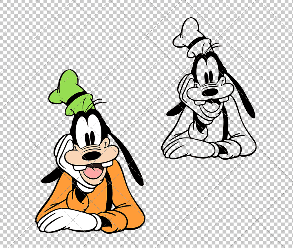 Goofy 002, Svg, Dxf, Eps, Png SvgShopArt