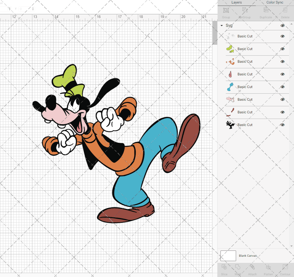 Goofy 003, Svg, Dxf, Eps, Png SvgShopArt