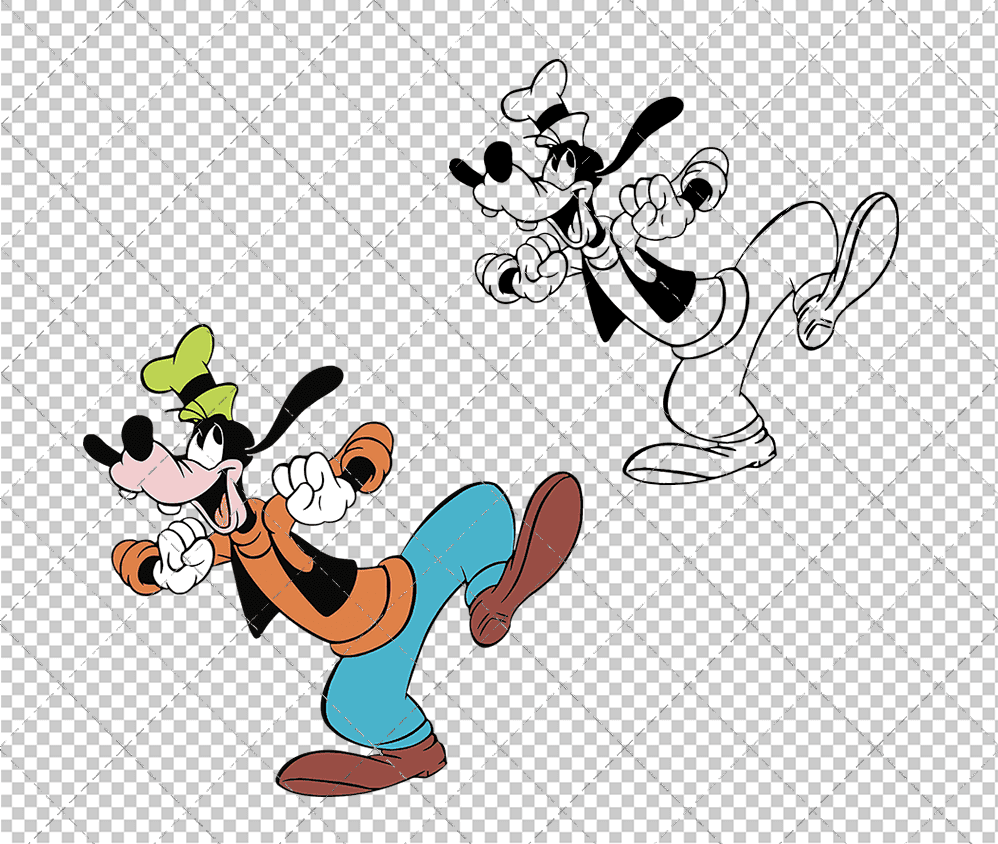 Goofy 003, Svg, Dxf, Eps, Png SvgShopArt