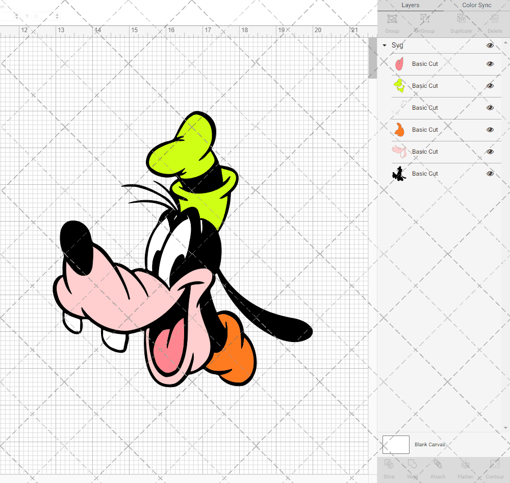 Goofy, Svg, Dxf, Eps, Png SvgShopArt