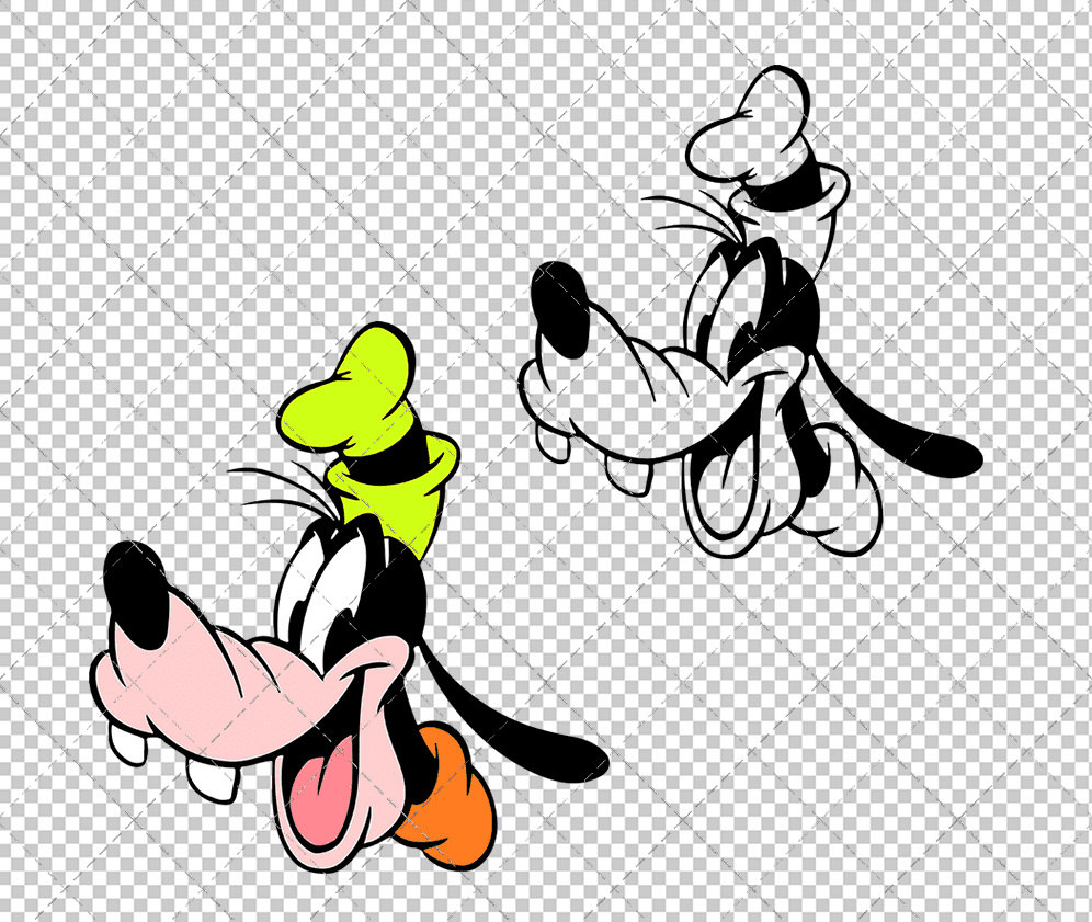 Goofy, Svg, Dxf, Eps, Png SvgShopArt
