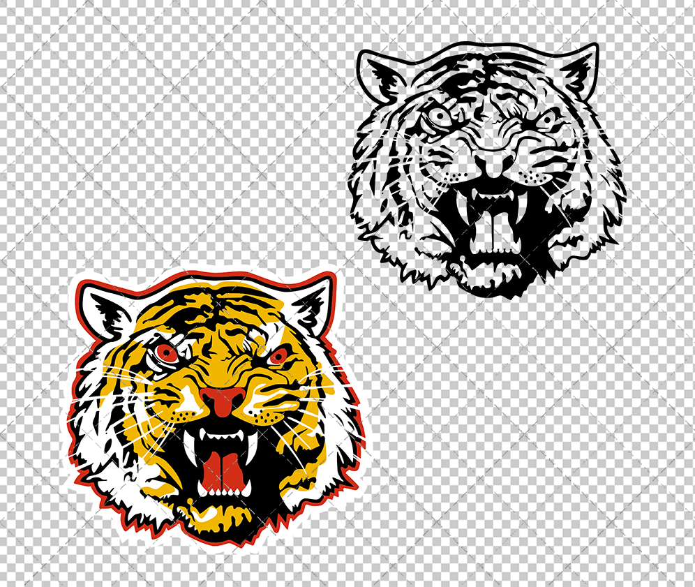Grambling State Tigers Secondary 2019, Svg, Dxf, Eps, Png - SvgShopArt