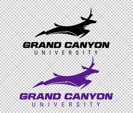Grand Canyon Antelopes Alternate 2015, Svg, Dxf, Eps, Png - SvgShopArt