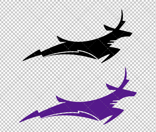Grand Canyon Antelopes Secondary 2015 006, Svg, Dxf, Eps, Png - SvgShopArt