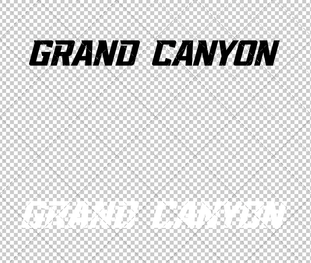 Grand Canyon Antelopes Wordmark 2023 002, Svg, Dxf, Eps, Png - SvgShopArt