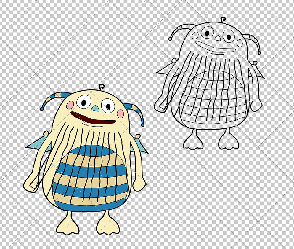 Grando - Henry Hugglemonster, Svg, Dxf, Eps, Png SvgShopArt
