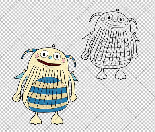 Grando - Henry Hugglemonster, Svg, Dxf, Eps, Png SvgShopArt