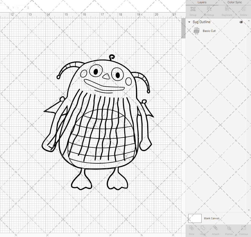 Grando - Henry Hugglemonster, Svg, Dxf, Eps, Png SvgShopArt