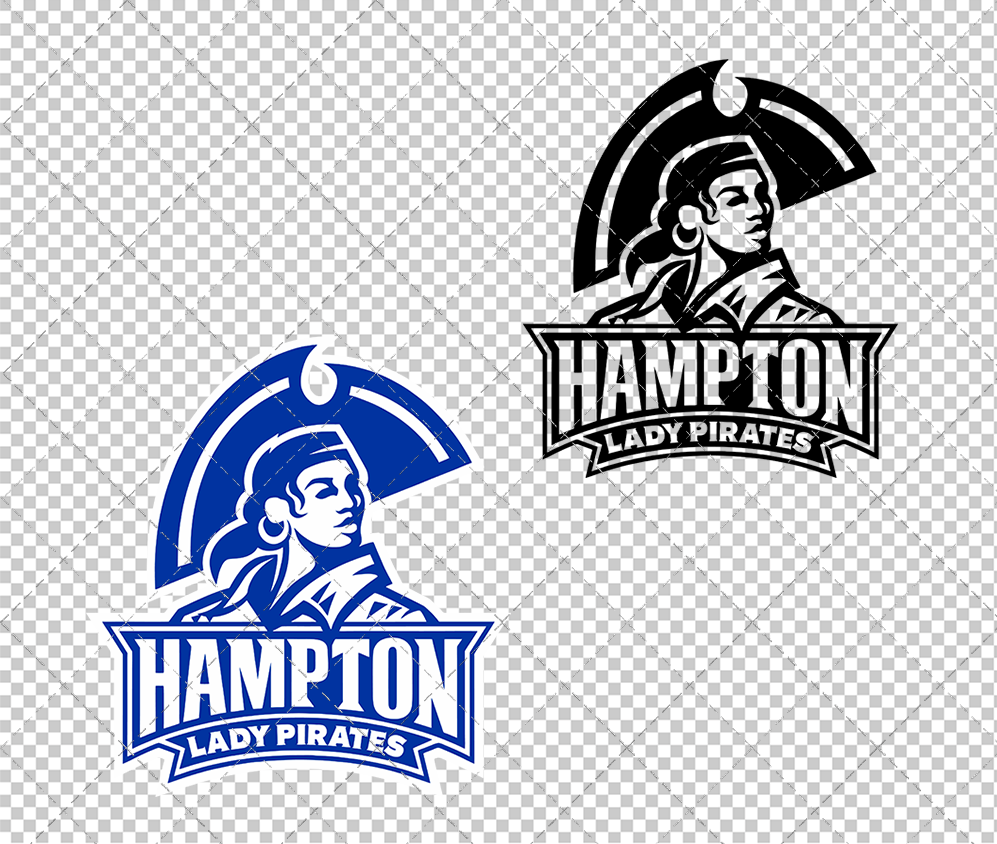 Hampton Pirates Alternate 2012, Svg, Dxf, Eps, Png - SvgShopArt
