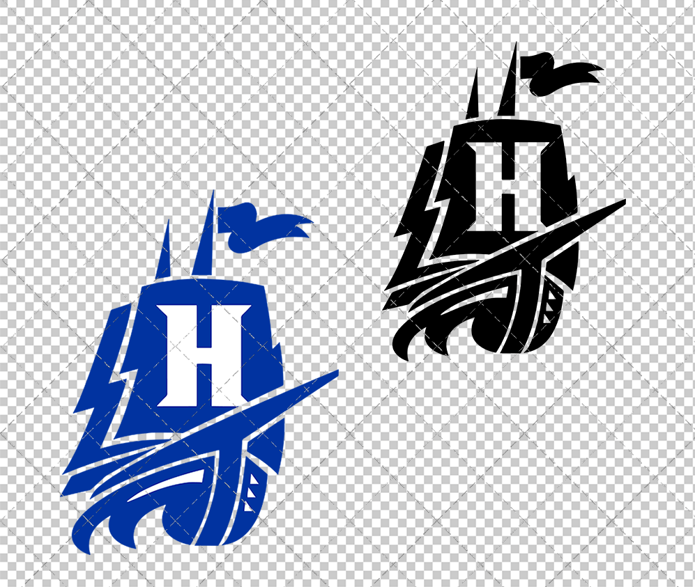Hampton Pirates Secondary 2012 003, Svg, Dxf, Eps, Png - SvgShopArt