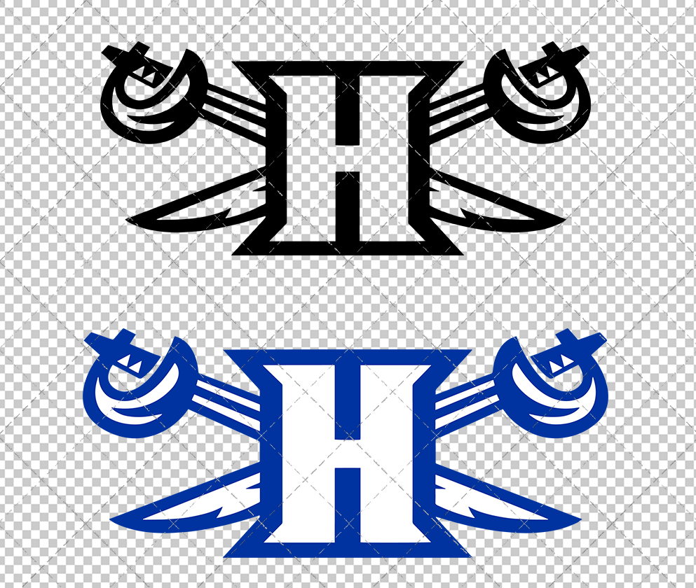 Hampton Pirates Secondary 2018, Svg, Dxf, Eps, Png - SvgShopArt